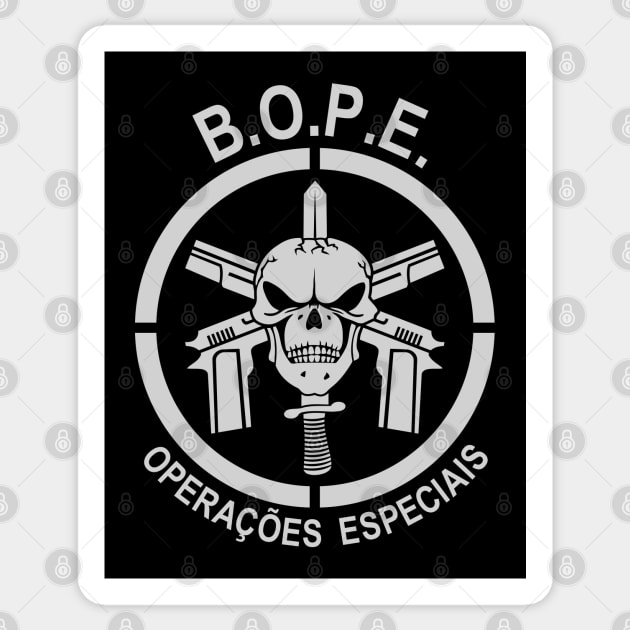 Mod.6 BOPE Batallon Ops Sticker by parashop